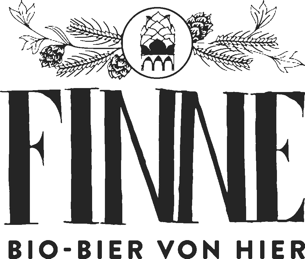 FINNE_Wortmarke_mit_Hopfenrathaus_und_Ranken_negativ